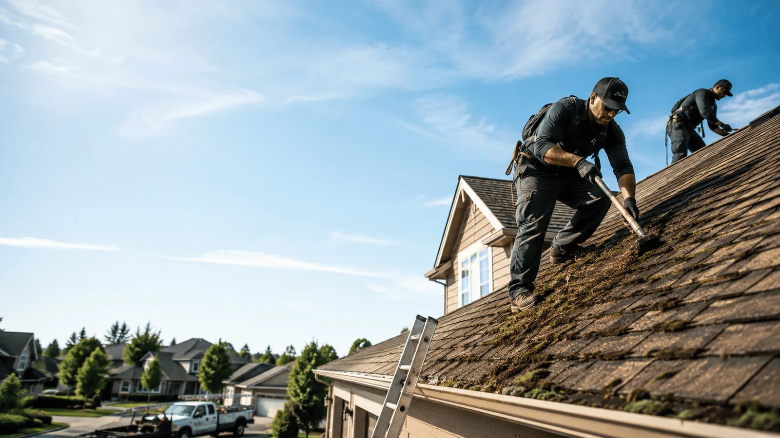 Roof Moss Removal in Macy, IN near me